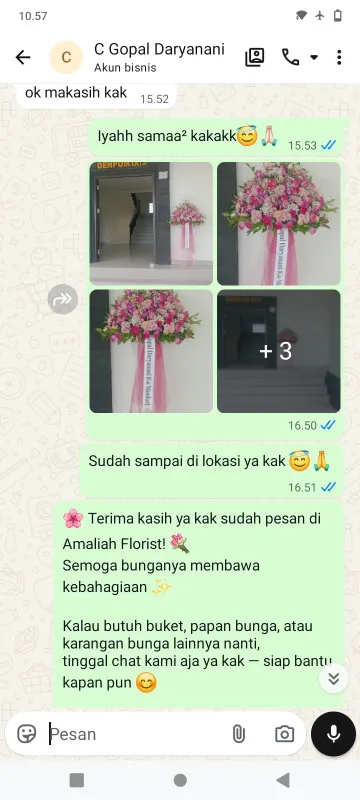 Pengiriman Karangan Bunga Dewi Bayan